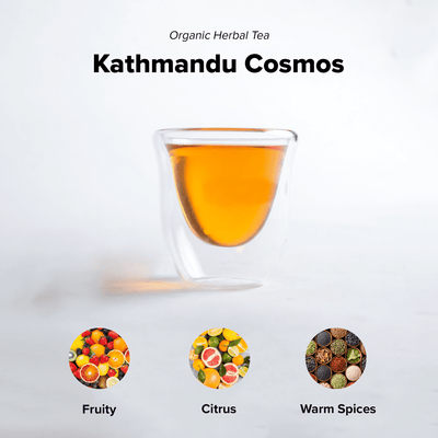 Kathmandu Cosmos (Caffeine Free) | Set of 12 Bamboo Pouches