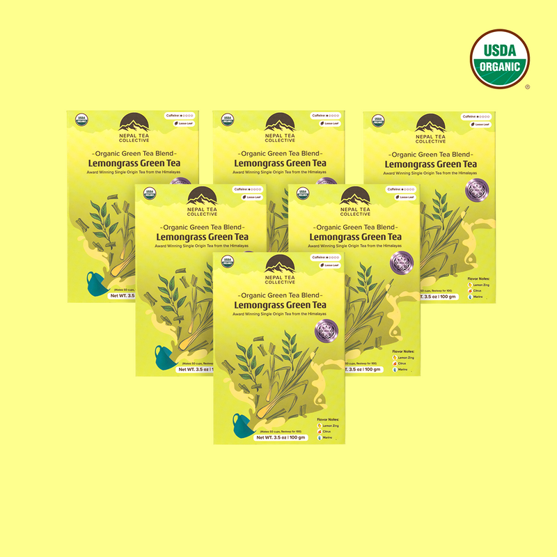Lemongrass Green Tea | Retail Package