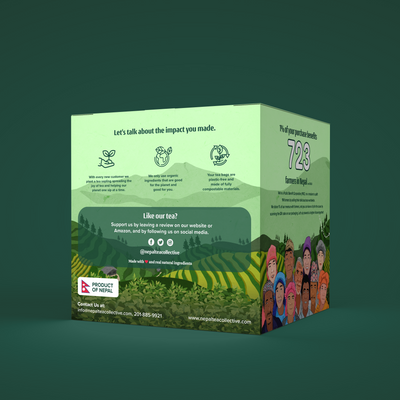 Himalayan Mist (Organic Green Tea) - Tea Bags (Set of 6)  | Wholesale
