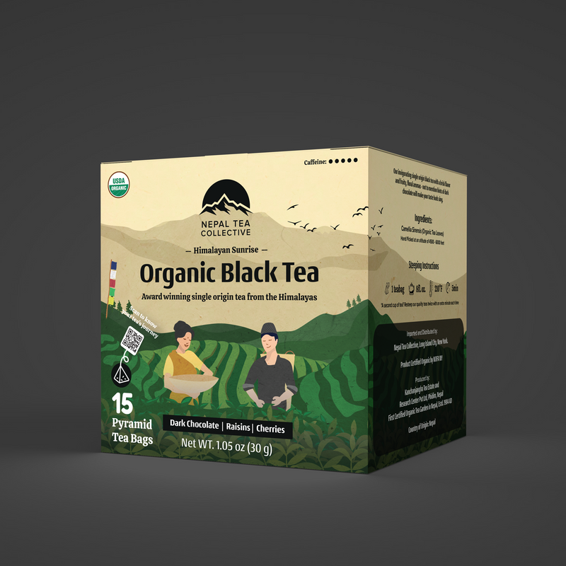 Himalayan Sunrise (Organic Black Tea) - Tea Bags (Set of 6) | Wholesale