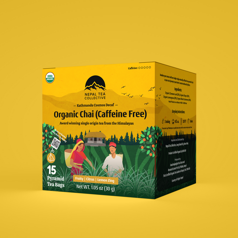 Kathmandu Cosmos Decaf (Herbal Chai) - Tea Bags (Set of 6) | Wholesale